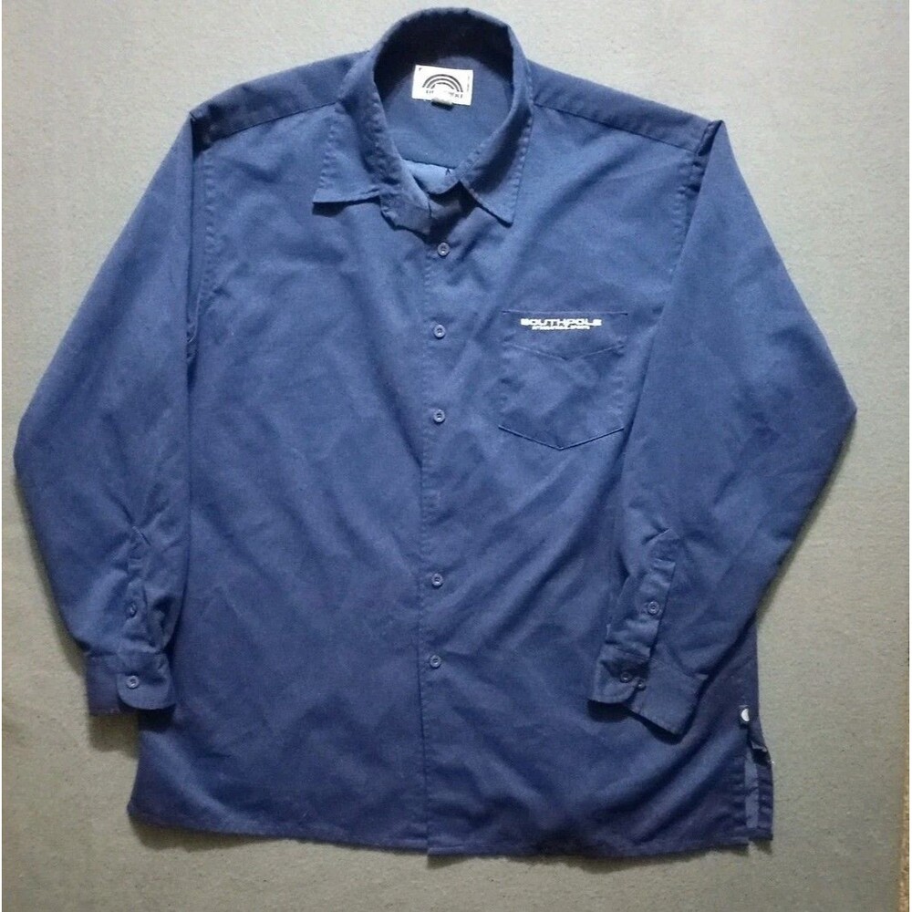 South Pole Button Up Shirt Vintage Men's Size XXL Made In Korea Hip Hop Eazy E